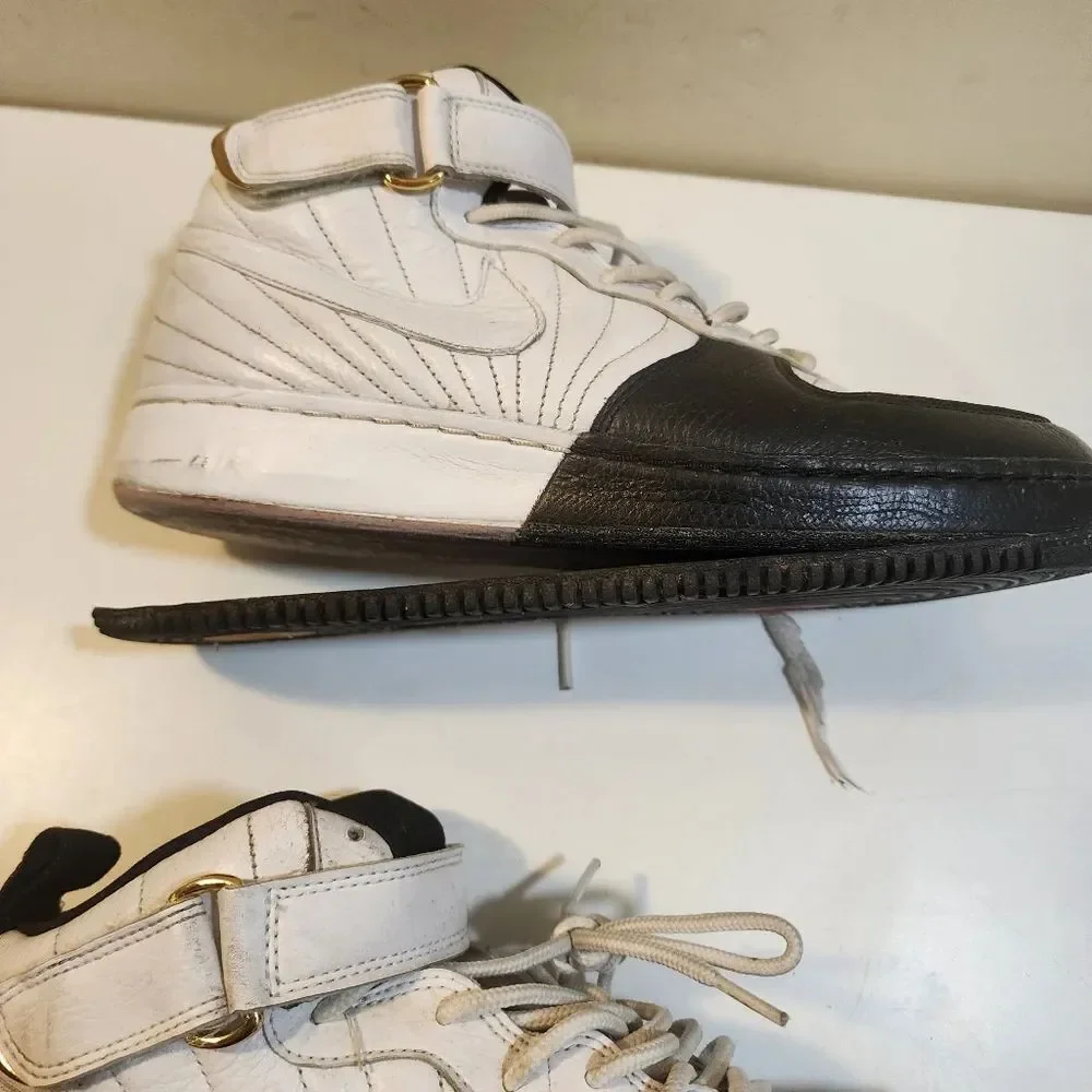 Nike  Fusion Jordan Fusion 12 White And Black The Best Of Both Worlds Size 11.5